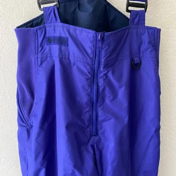 Columbia Womens Medium Snow Pants Nylon Waterproof Adjustable Straps Snow Ski - Picture 4 of 15